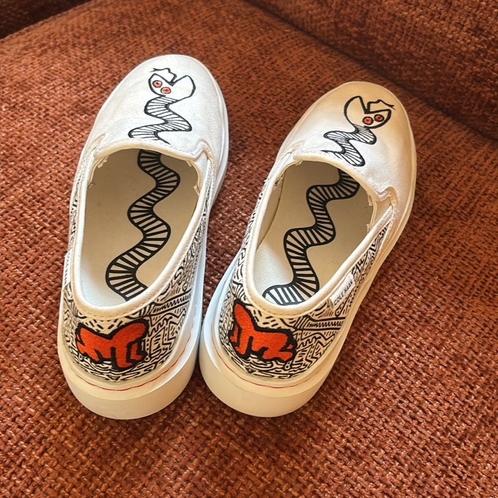 Cole Haan X Keith Haring Snake Grandpro Rally Sneakers Size 7 - Picture 6 of 10